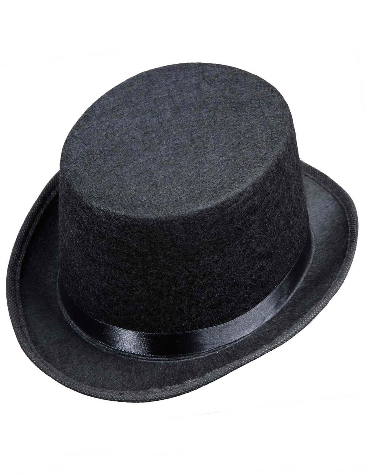 Vista superior del sombrero de copa para niño