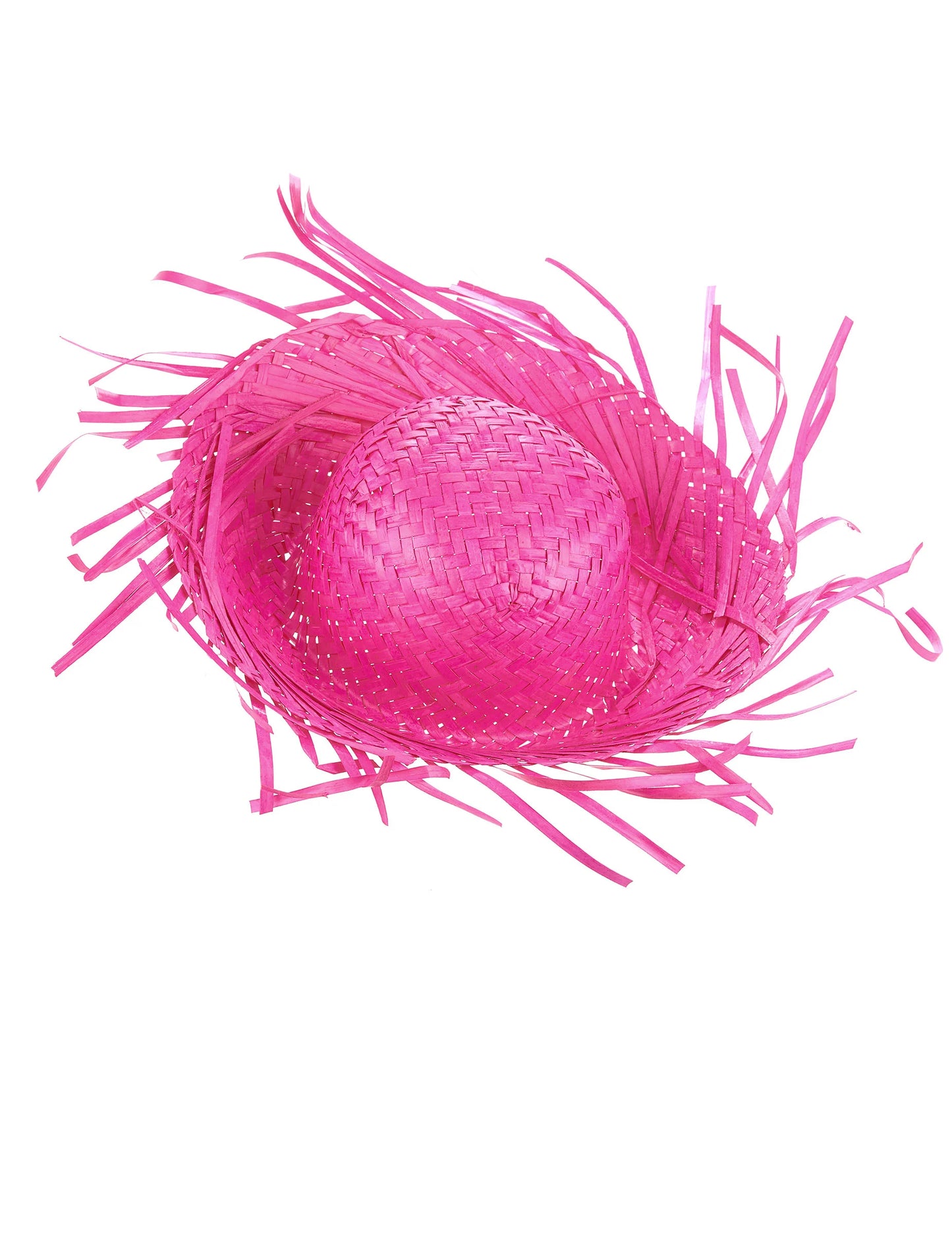 Sombrero Hawái rosa adulto