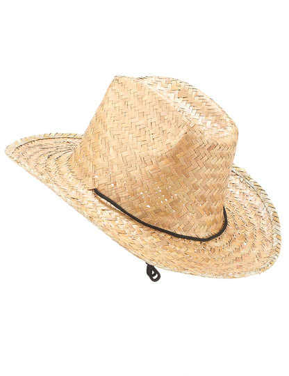 Sombrero de paja Dallas Bull para adulto