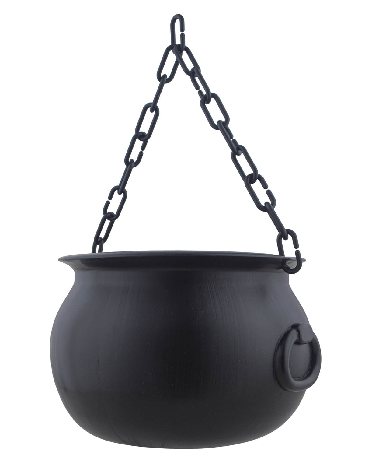 Mise en situation du chaudron de sorcière pour Halloween