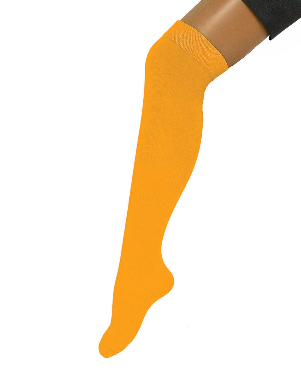 Calcetines largos para adulto amarillos