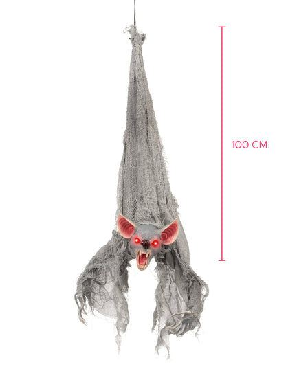 Dimensions de la chauve-souris animée suspendue pour Halloween