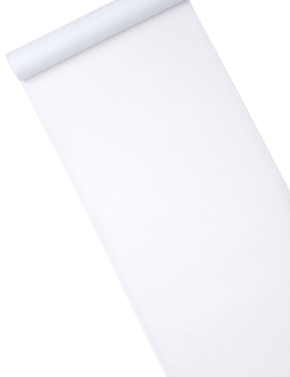 Chemin de table intissé pour mariage blanc