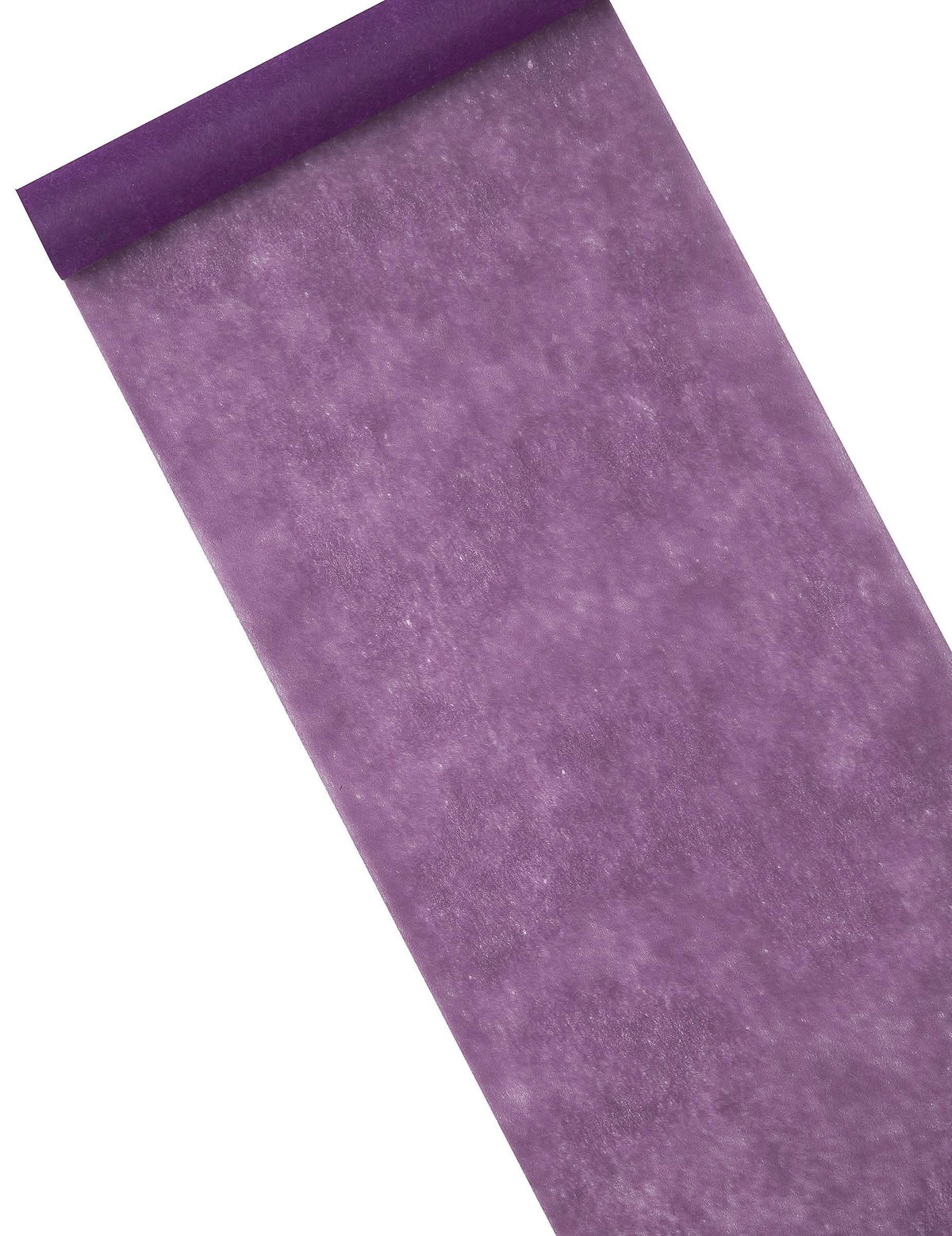 Camino de mesa de tejido no tejido violeta ciruela