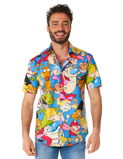 Camisa de dibujos animados de los 90's Opposuits™ adulto