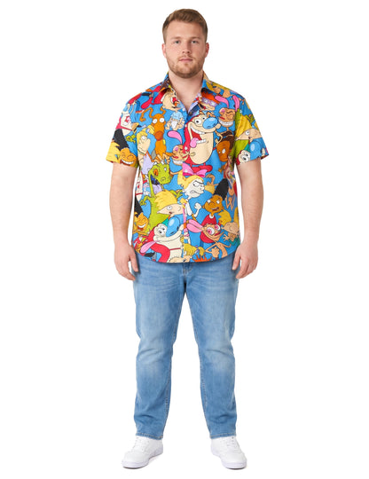 Camisa de dibujos animados de los 90's Opposuits™ adulto
