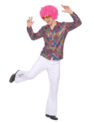 Camisa disco hombre