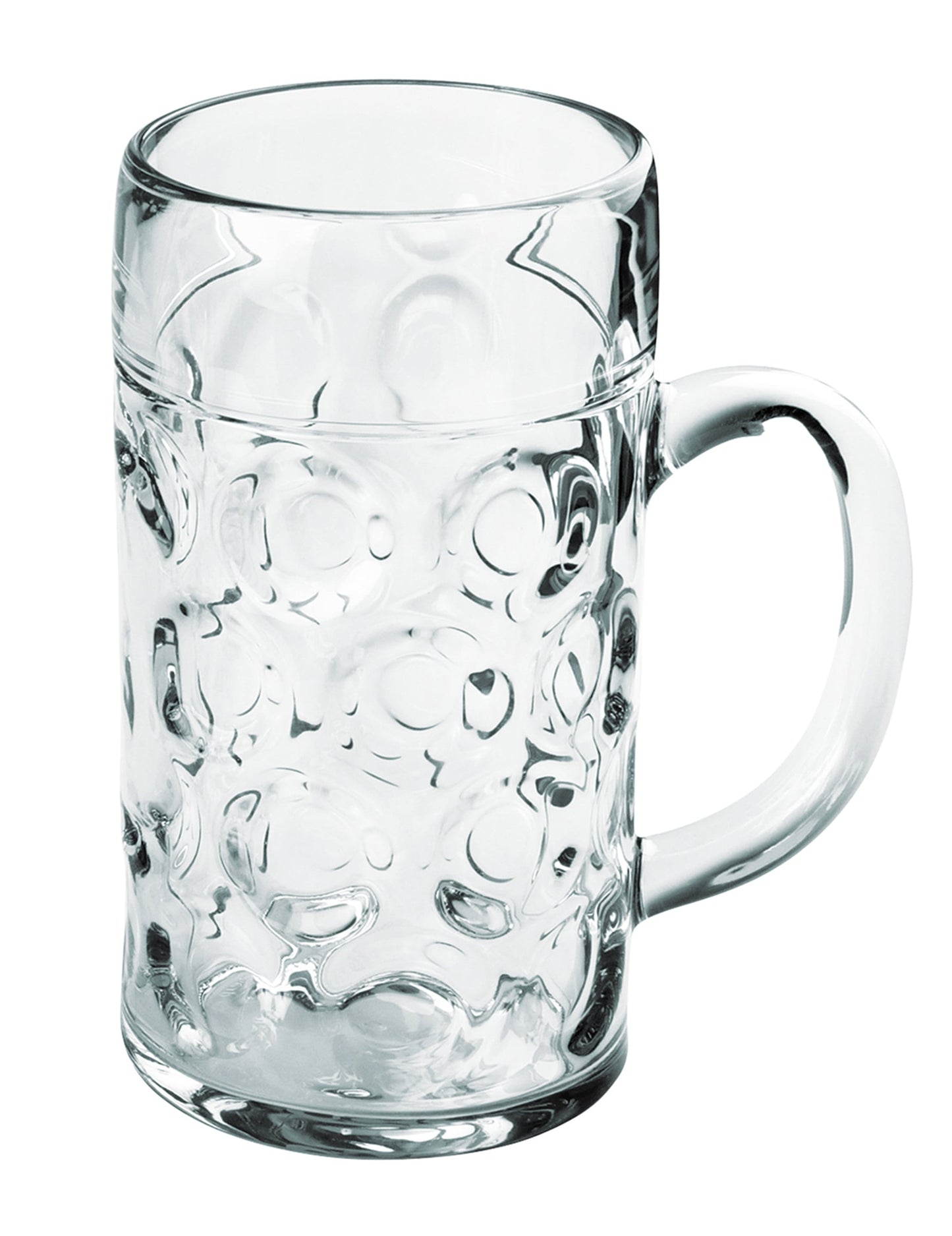 Jarra de cerveza transparente 1 L