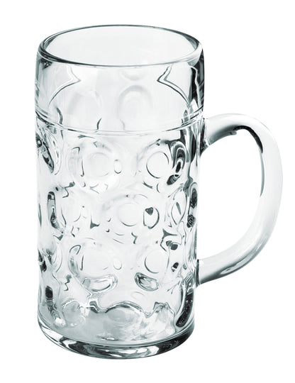 Jarra de cerveza transparente 1 L