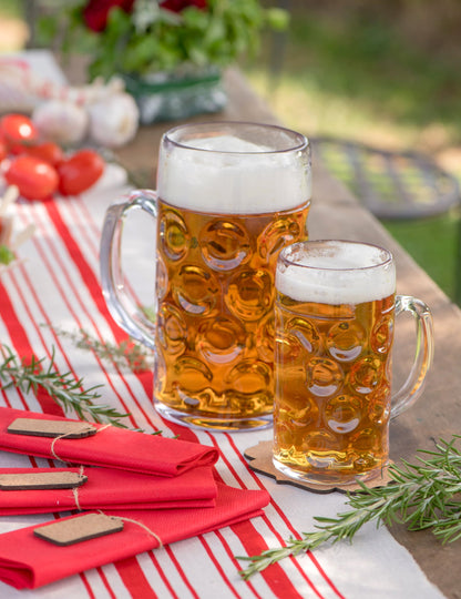 Jarra de cerveza transparente 1 L