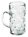 Jarra de cerveza transparente 50 cl