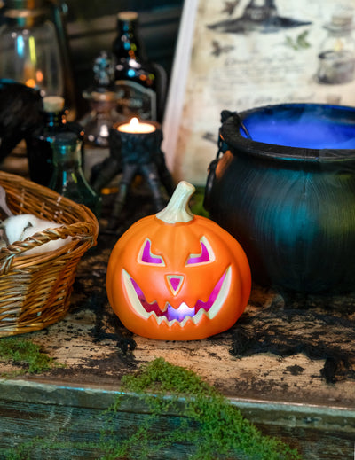 Calabaza luminosa de 13 cm