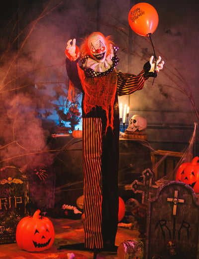Payaso malvado animado - 166 cm