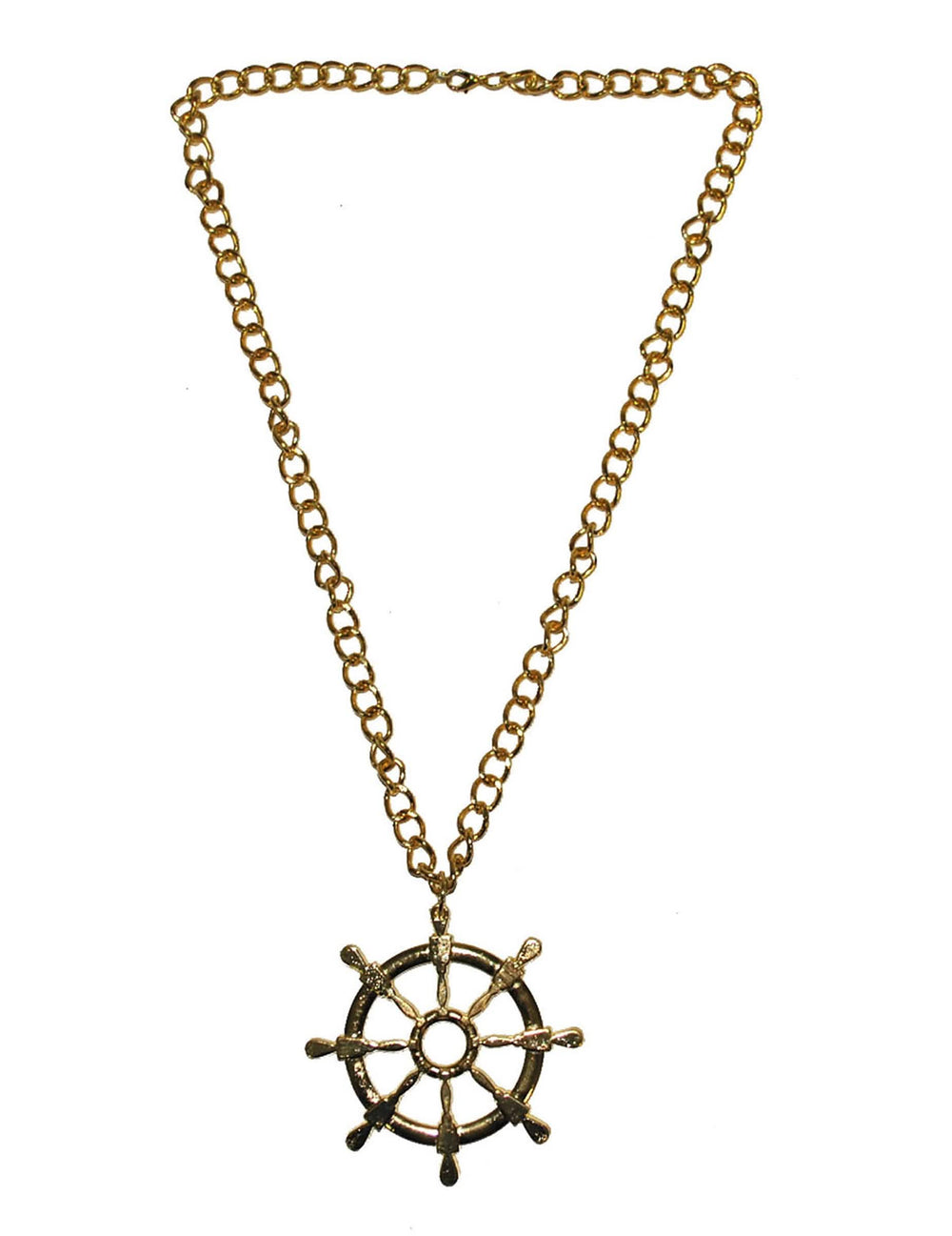 Collar de timón para adulto dorado