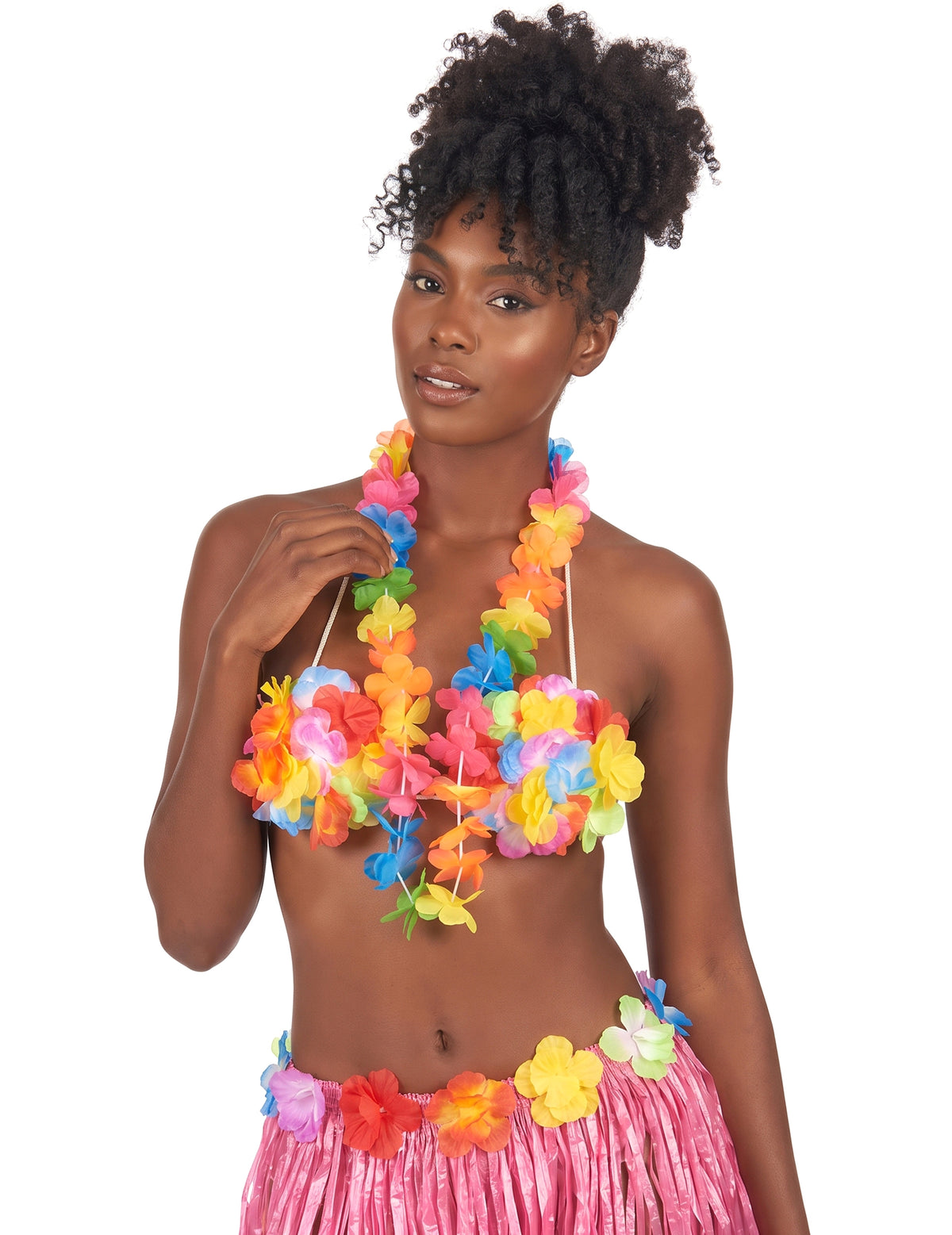 Collar Hawái multicolor