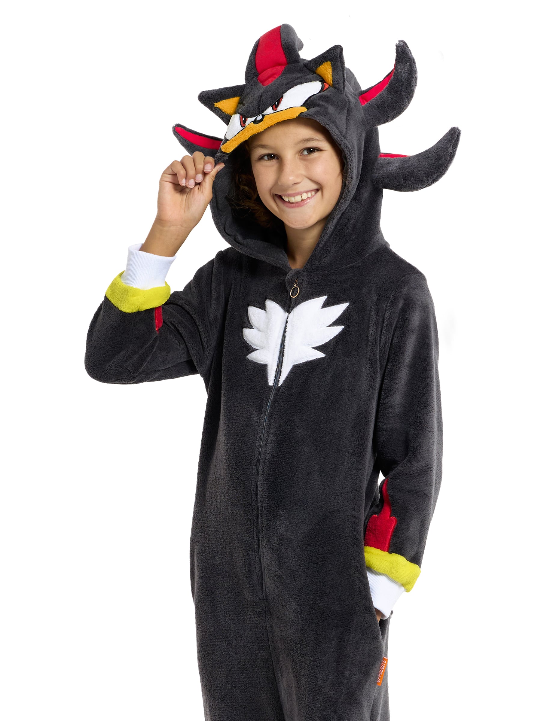Détail du buste et de la capuche de la combinaison Shadow Sonic™