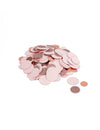 Confettis métal et paillettes pour fête rose gold et rose