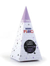 Kit de modelage cornet surprise fimo lune pour enfant violet