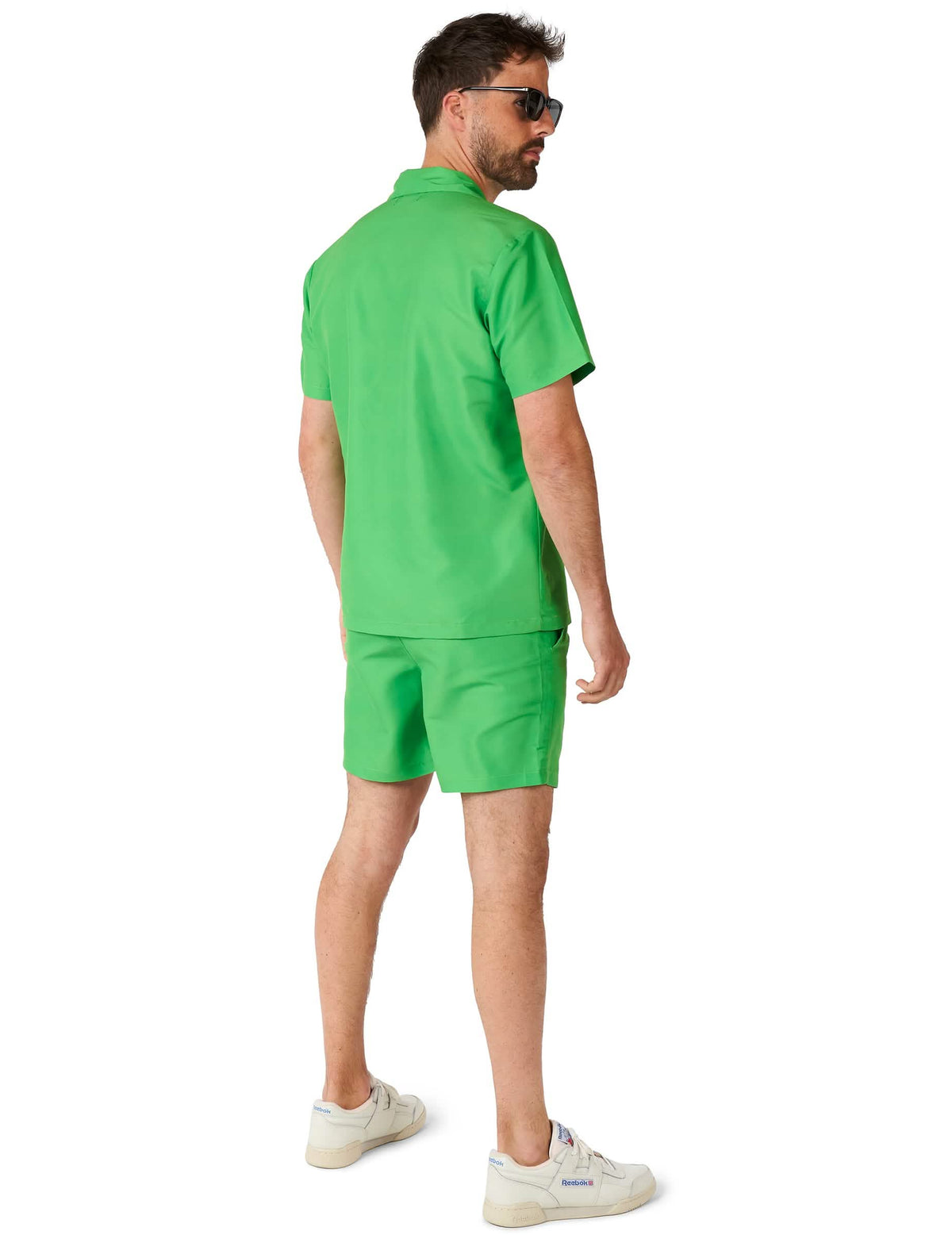 Vue de dos du costume d'été Tortue Ninja pour adulte Suitmeister