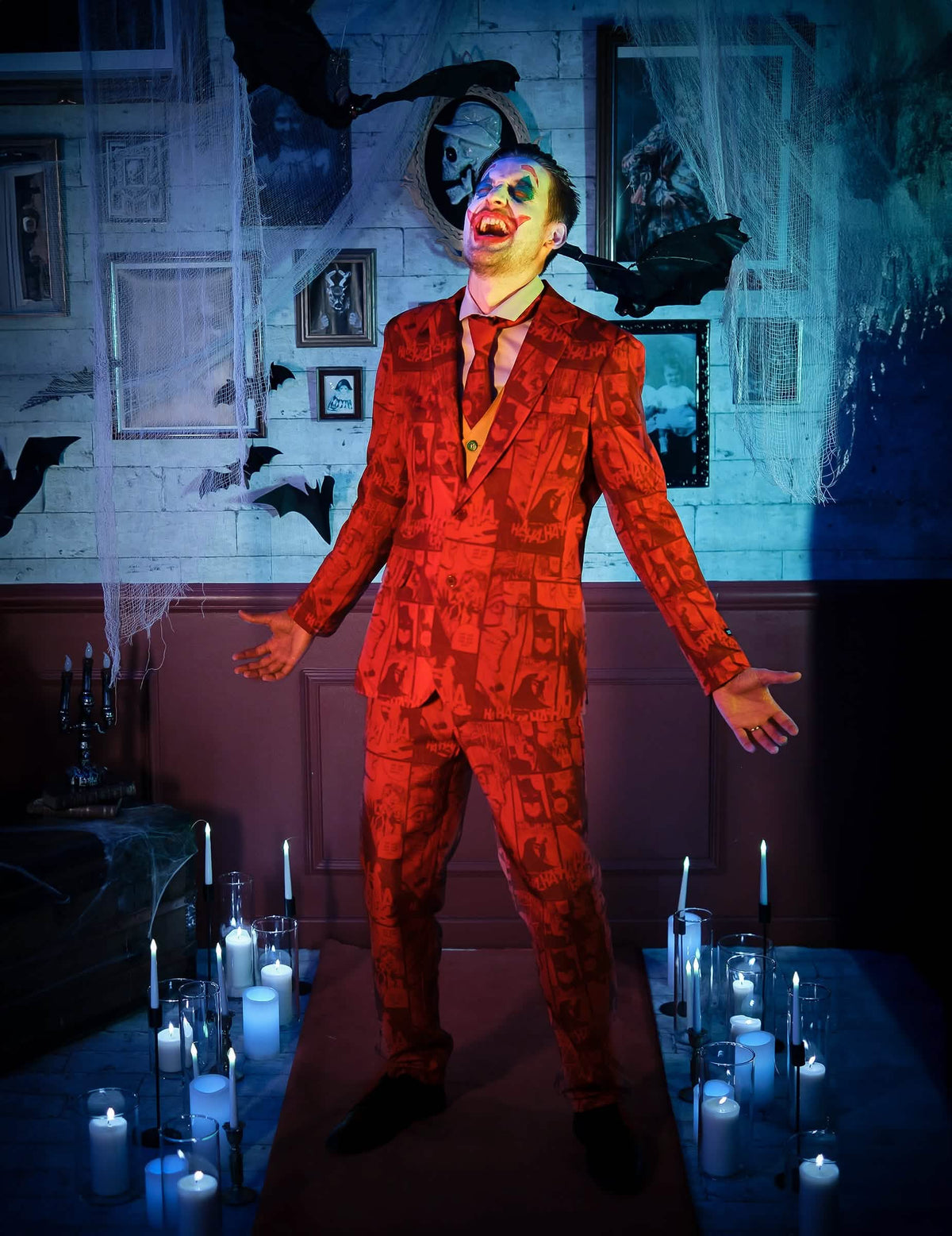 Traje Joker™ adulto Suitmeister™