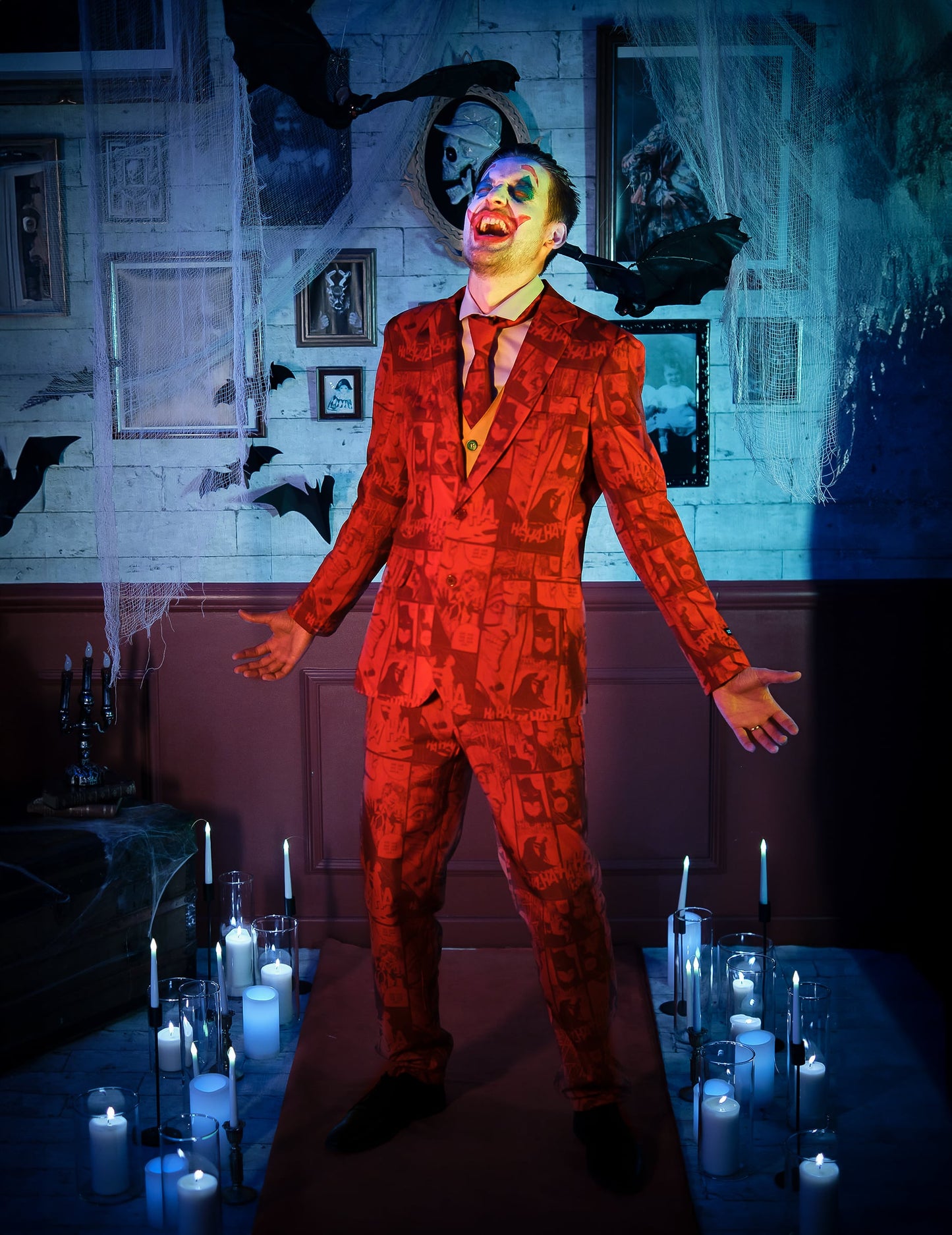 Traje Joker™ adulto Suitmeister™