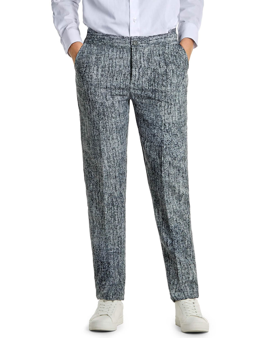 Vue de face du pantalon du costume Mr. Années 20 Gangster