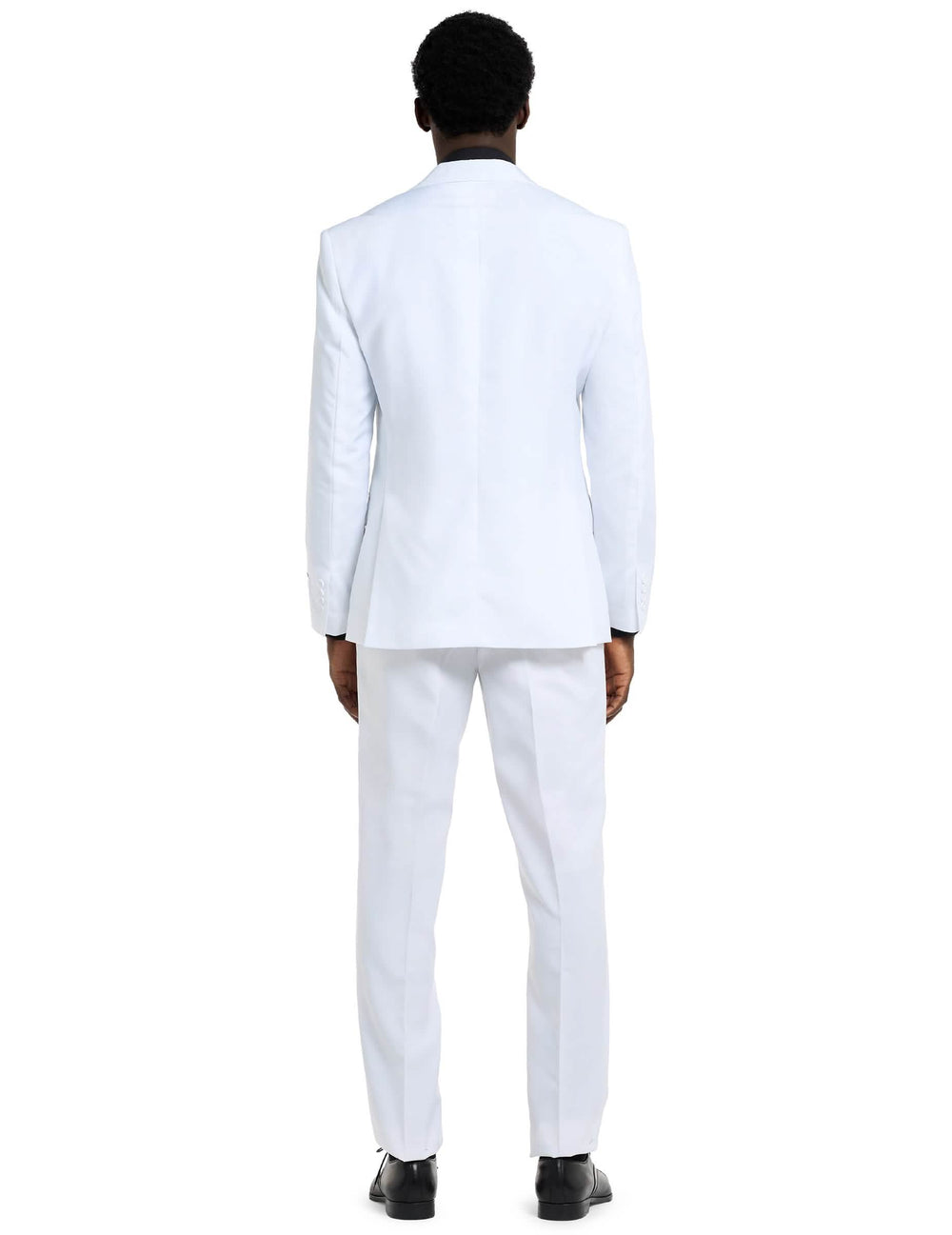 Vista trasera del disfraz Mr. blanco Opposuits