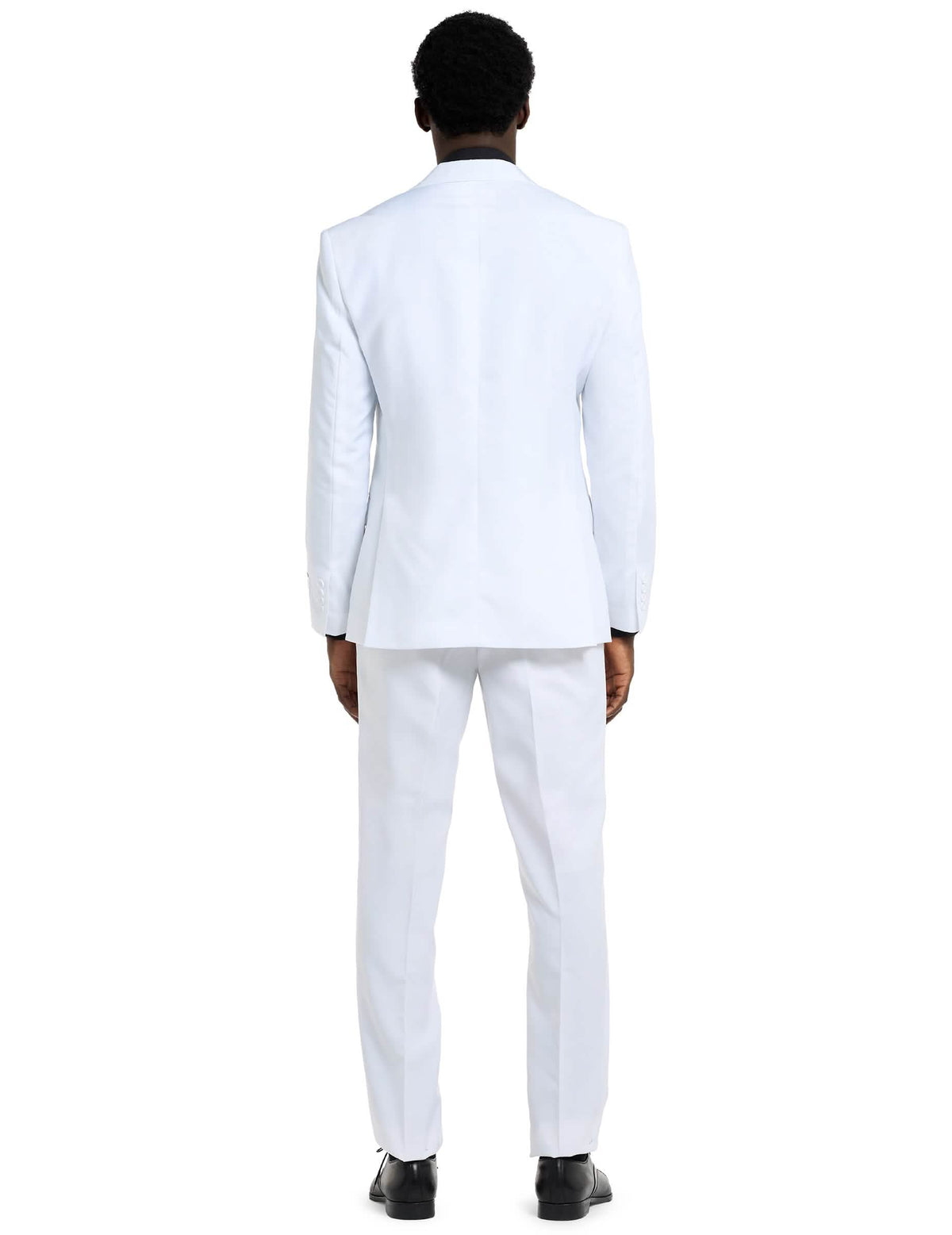 Vista trasera del disfraz Mr. blanco Opposuits