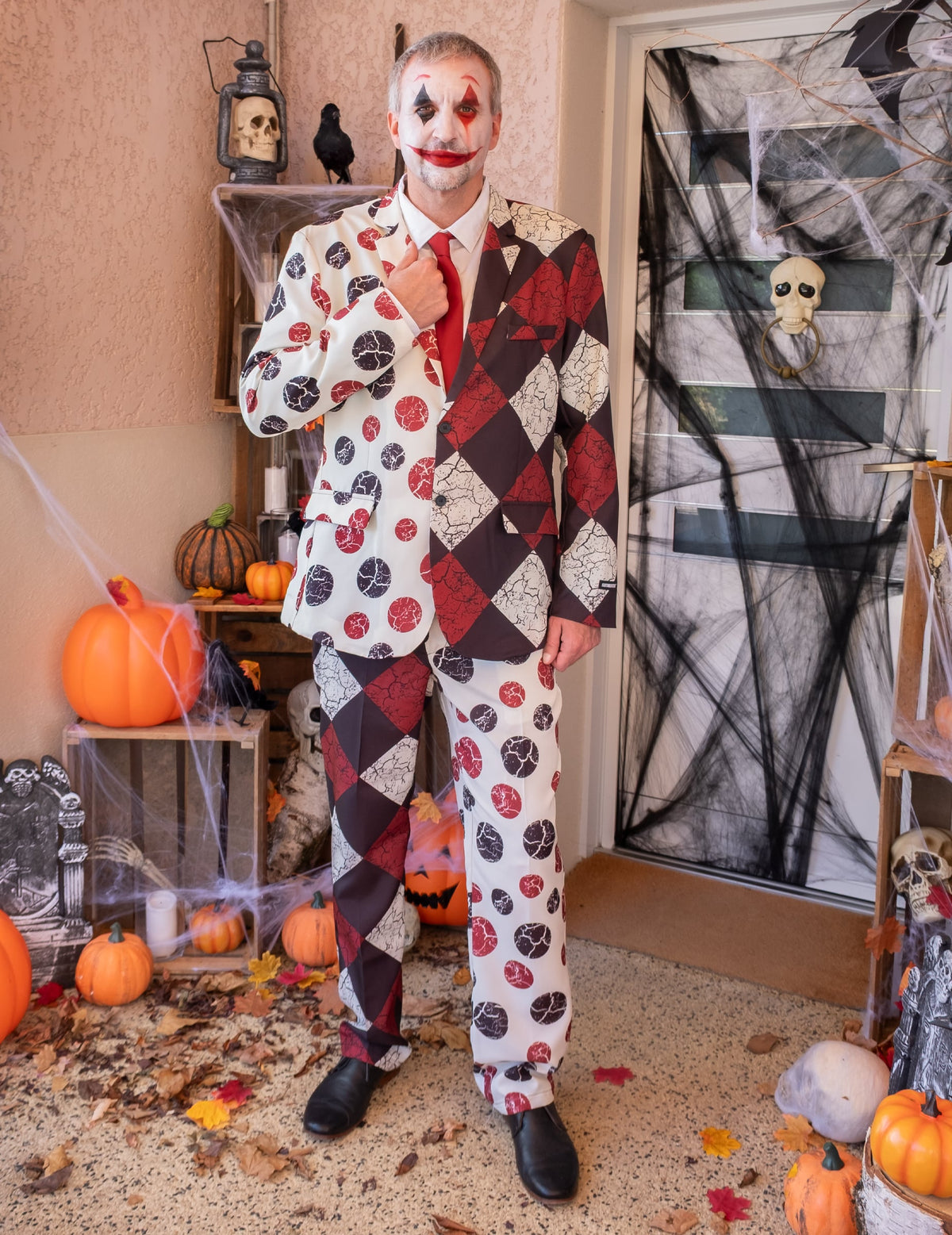 Traje Mr. Clown Vintage hombre Suitmeister™