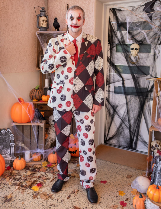 Traje Mr. Clown Vintage hombre Suitmeister™