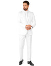 Traje Mr. Solid blanco Suitmeister™ para hombre