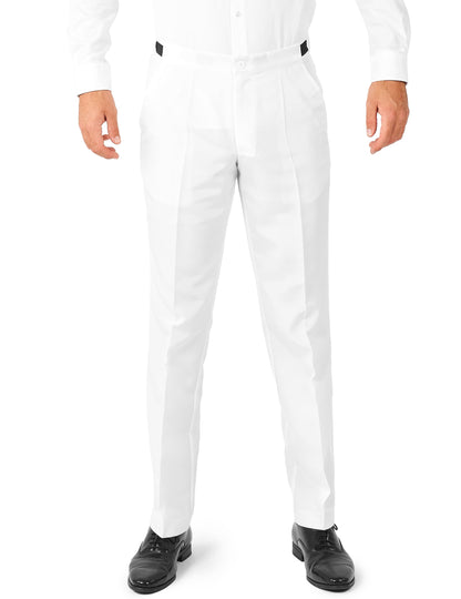 Traje Mr. Solid blanco Suitmeister™ para hombre