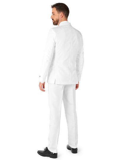 Traje Mr. Solid blanco Suitmeister™ para hombre