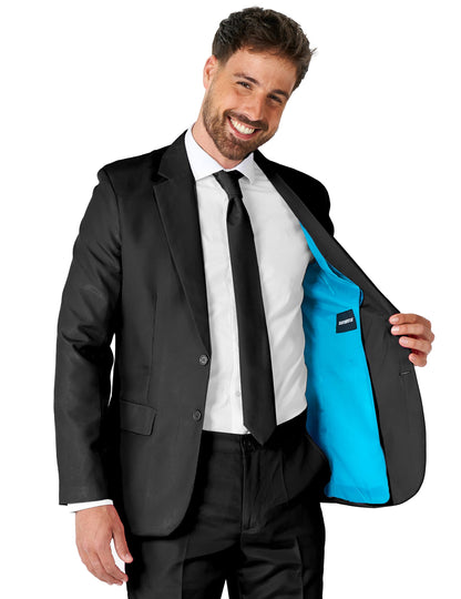 Traje de Mr. Traje negro Suitmeister™ - hombre