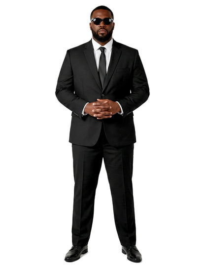 Traje de Mr. Traje negro Suitmeister™ - hombre