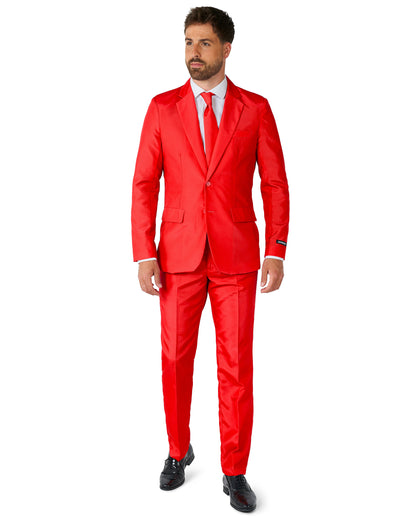 Traje Mr Solid Rojo Hombre Suitmeister™