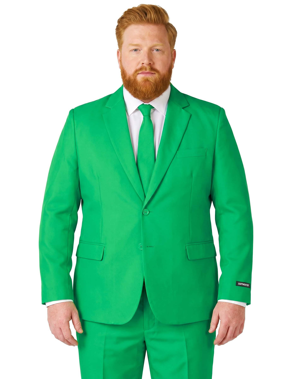 Traje Mr Solid verde Suitmeister™ Hombre