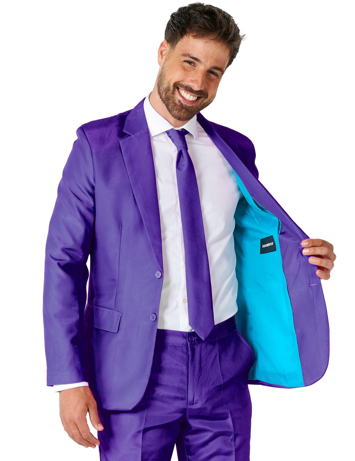 Traje Mr Solid Violeta Suitmeister™ Hombre