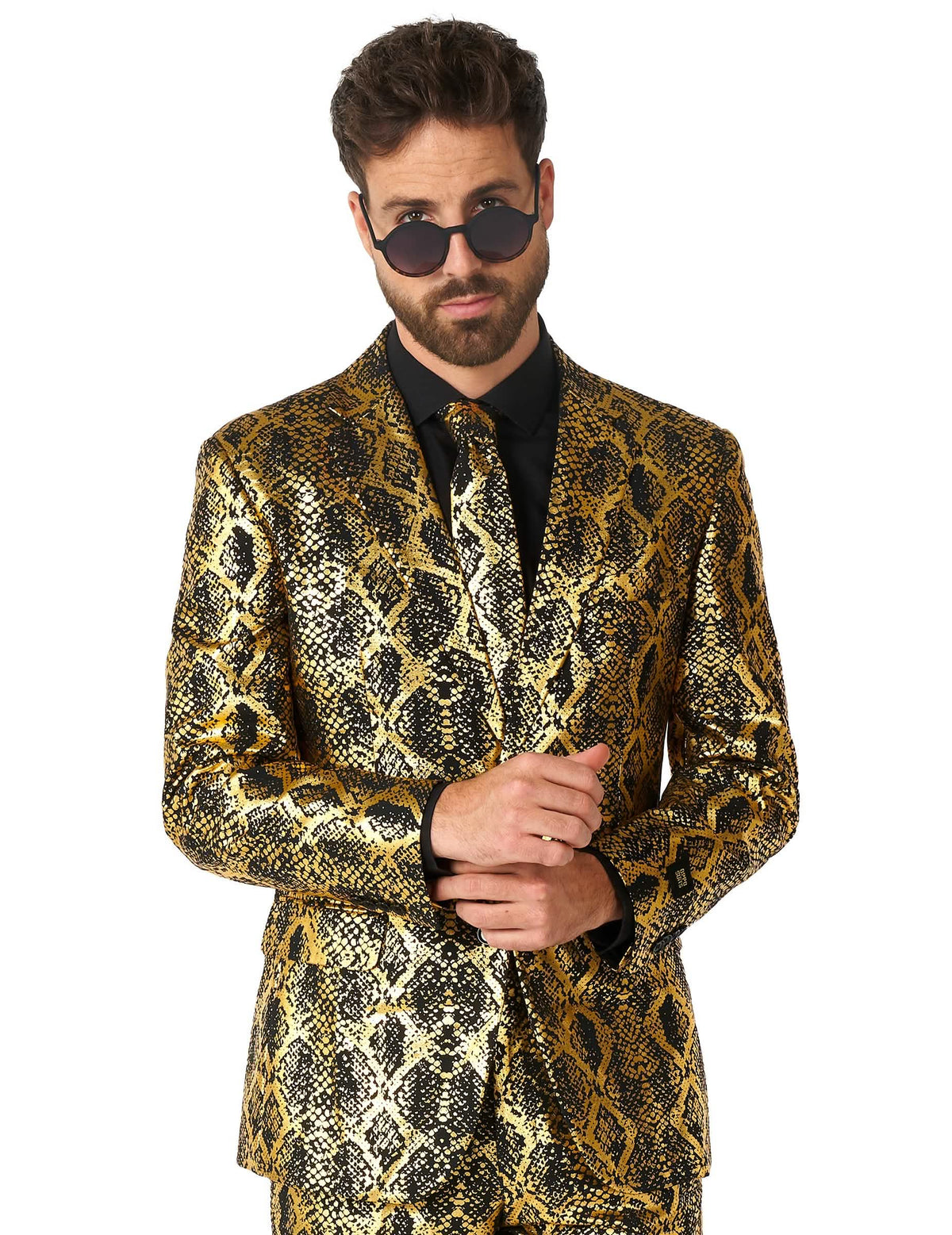 Traje brillante estilo serpiente Opposuits™ - adulto 