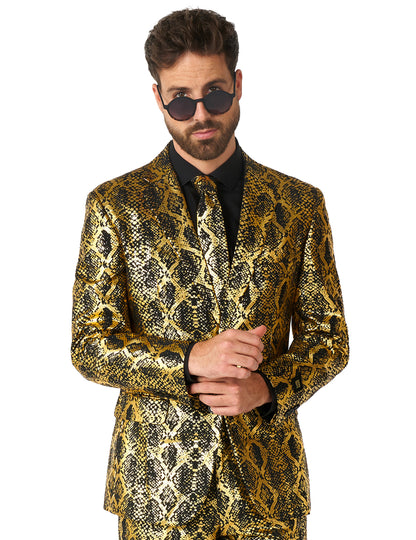 Traje brillante estilo serpiente Opposuits™ - adulto
