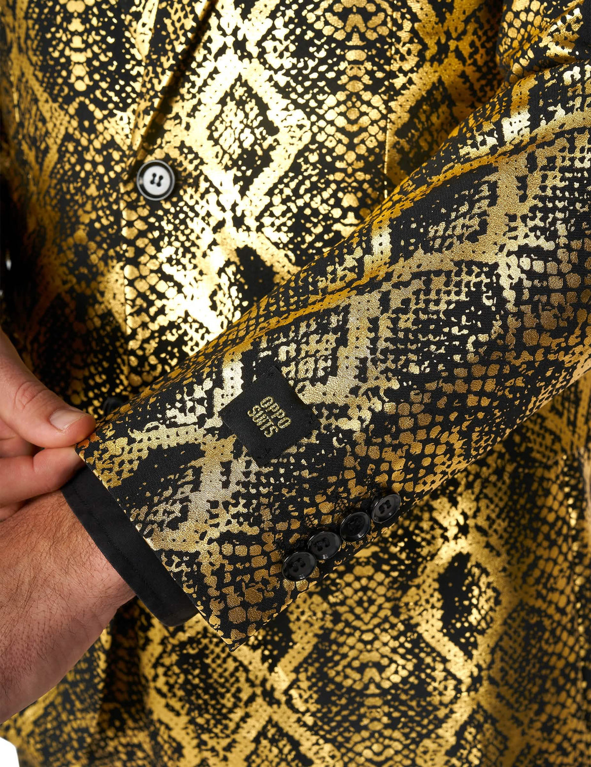Traje brillante estilo serpiente Opposuits™ - adulto 