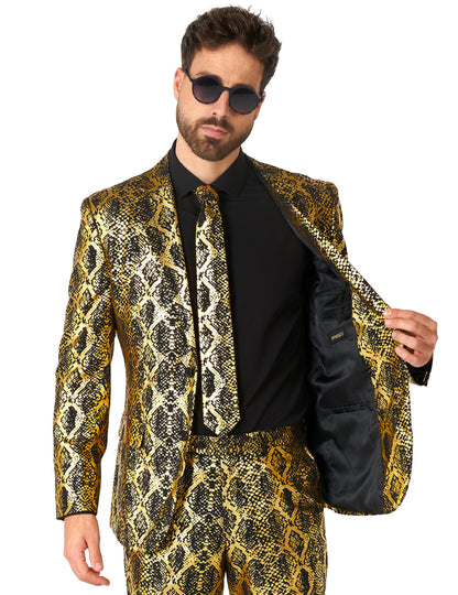 Traje brillante estilo serpiente Opposuits™ - adulto