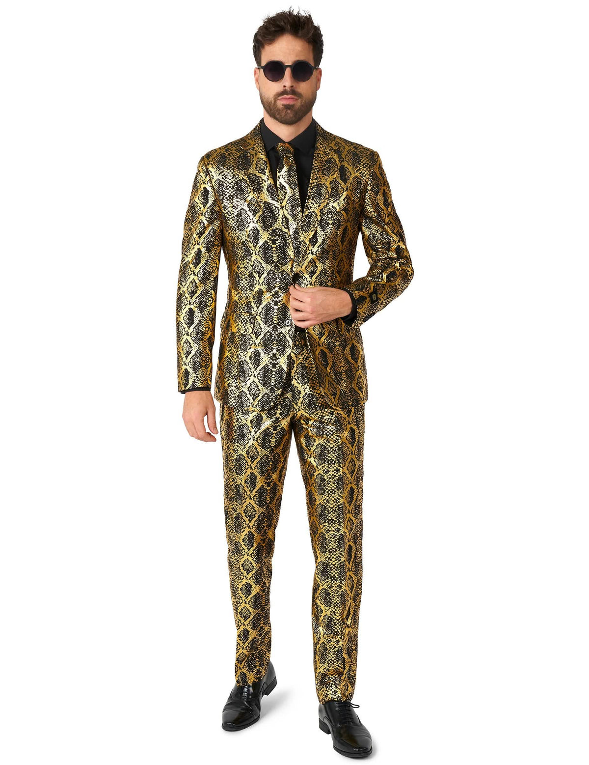 Traje brillante estilo serpiente Opposuits™ - adulto 