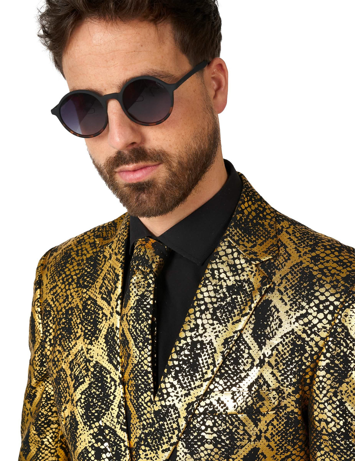 Traje brillante estilo serpiente Opposuits™ - adulto 