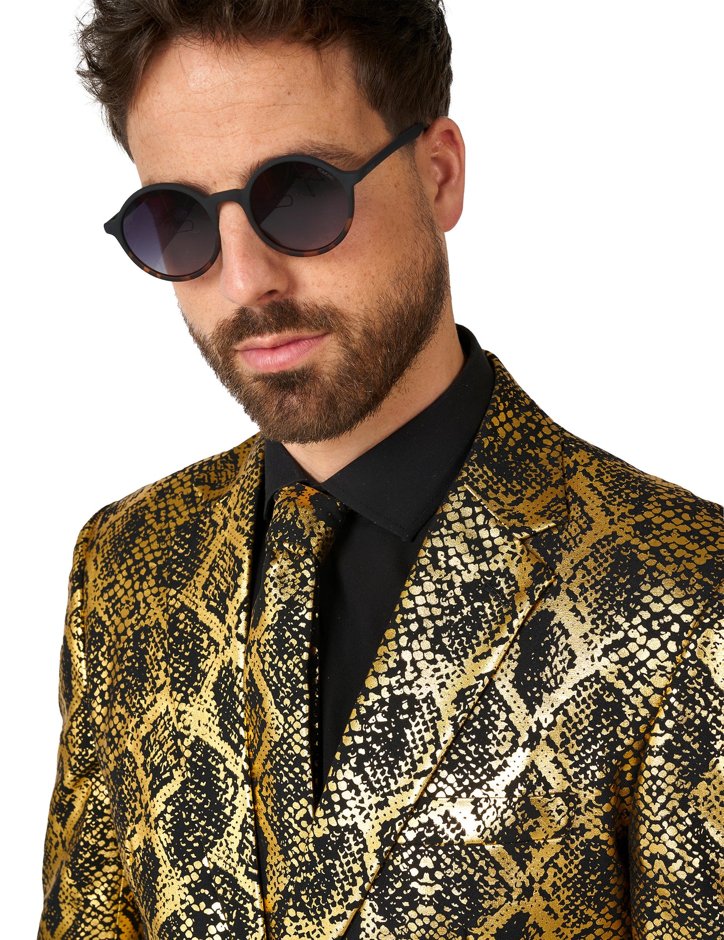 Traje brillante estilo serpiente Opposuits™ - adulto