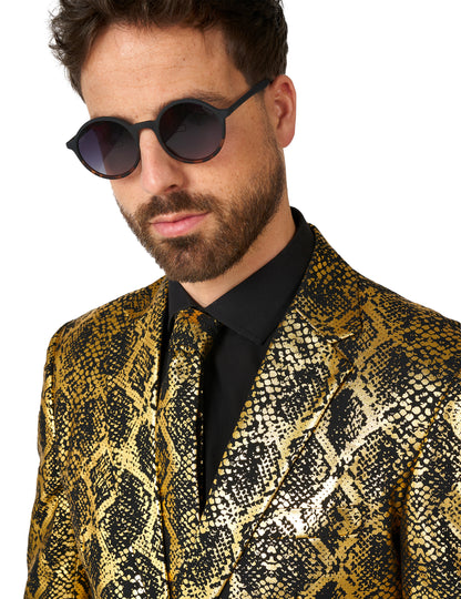 Traje brillante estilo serpiente Opposuits™ - adulto