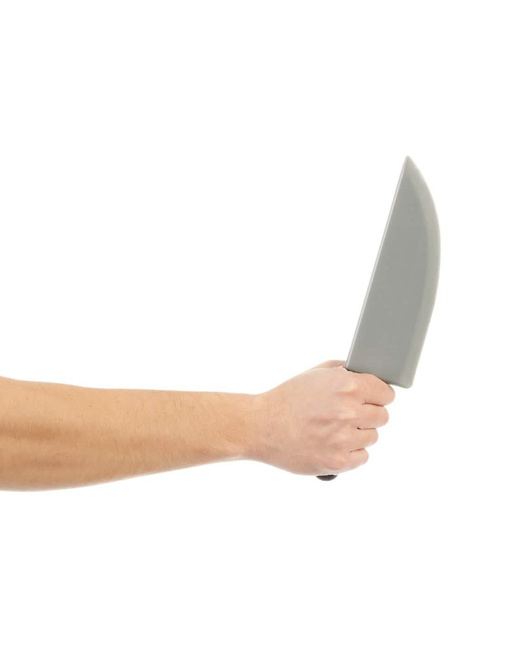Couteau tenu en main du couteau de cuisine en plastique Halloween