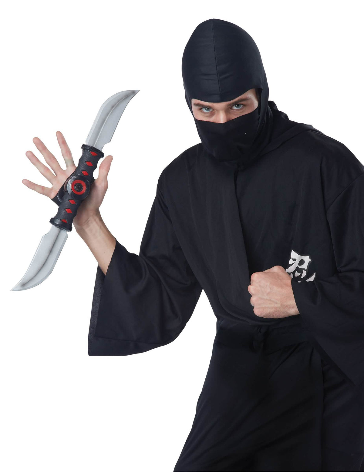 Puesta en situación del cuchillo de doble hoja Ninja