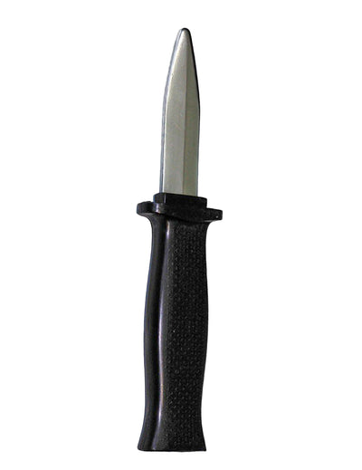 Couteau humoristique rétractable pour adulte noir et gris