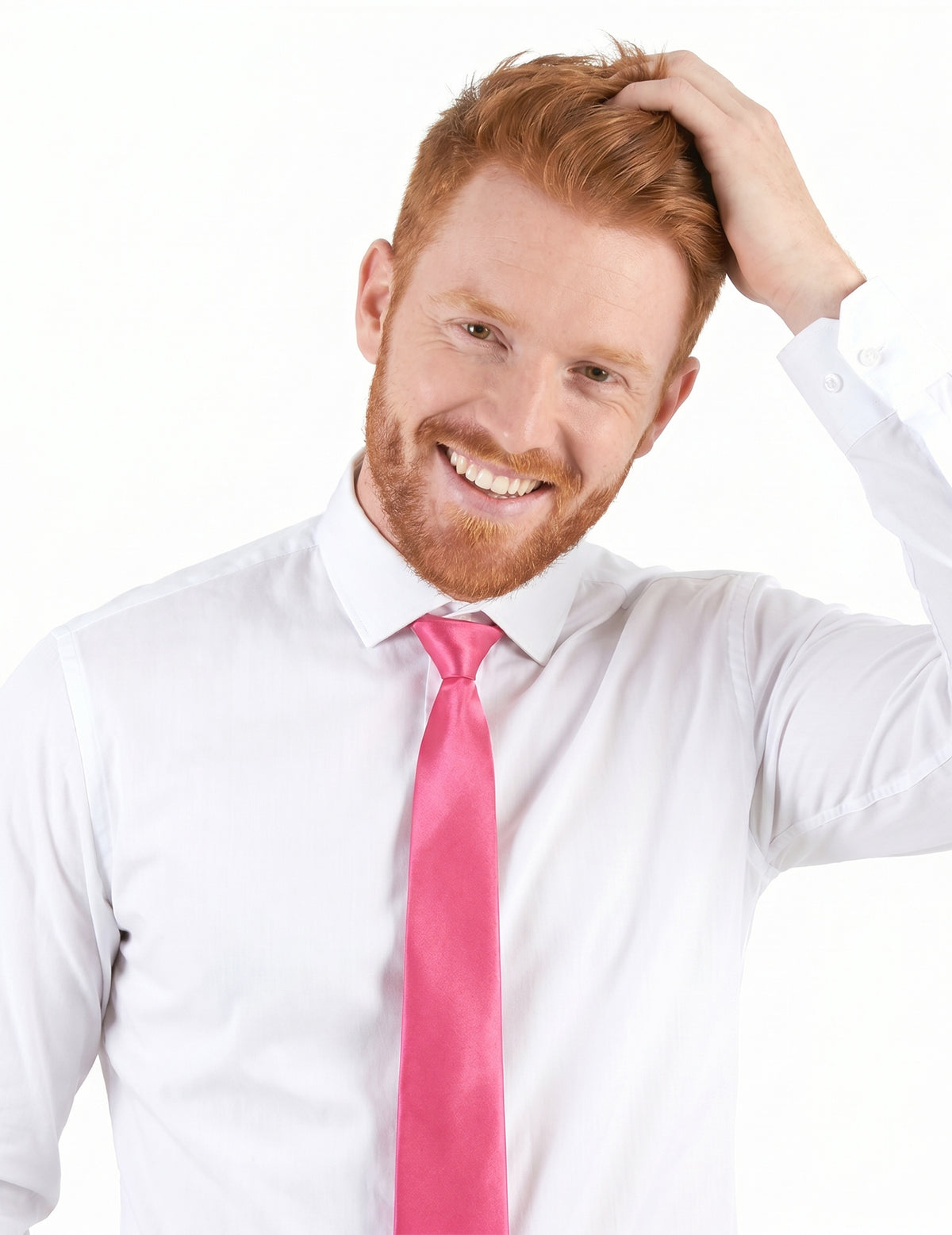 Corbata rosa fosforita adulto